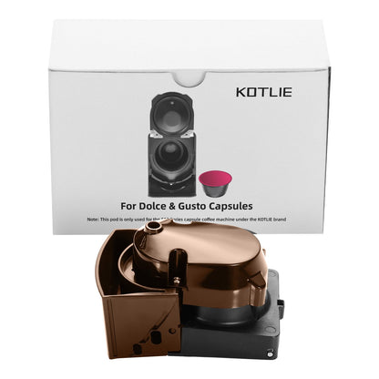 KOTLIE Coffee Pod Multi Capsule Coffee Machine Accessories for nespresso（Black）