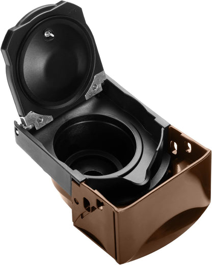KOTLIE Coffee Pod Capsule Coffee Machine Accessory for Dolce Gusto（Brown）