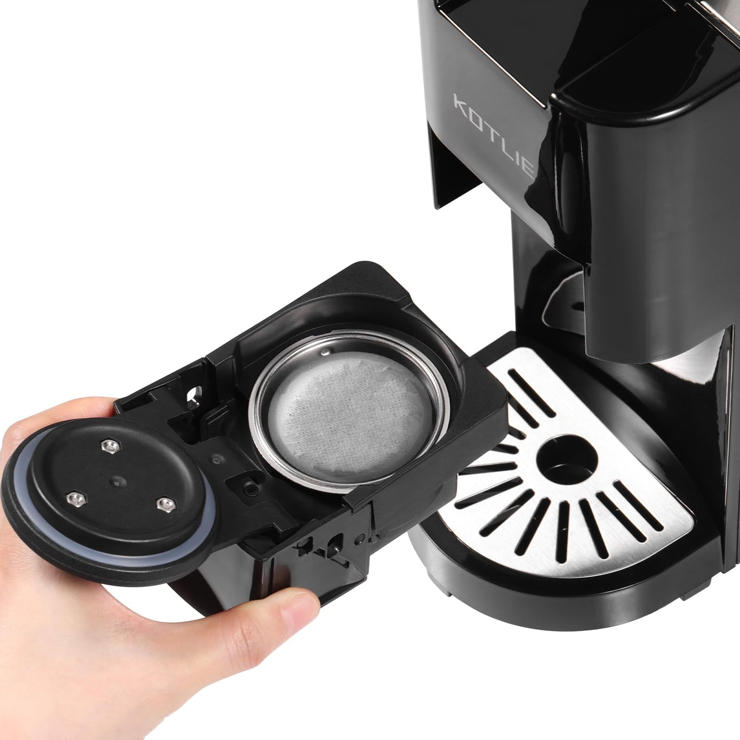KOTLIE Coffee Pod Multi Capsule Coffee Machine Accessories for nespresso（Black）