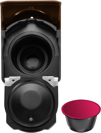 KOTLIE Coffee Pod Capsule Coffee Machine Accessory for Dolce Gusto（Brown）