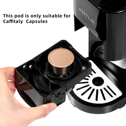 KOTLIE Coffee Pod Multi Capsule Coffee Machine Accessories for nespresso（Black）