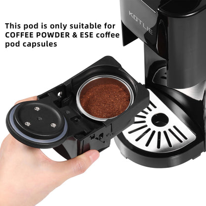 KOTLIE Coffee Pod Multi Capsule Coffee Machine Accessories for nespresso（Black）